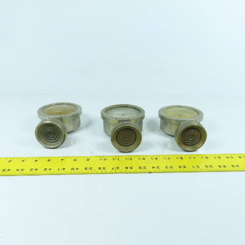 Cherry Burrell Stainless Pressure Gauge With Diaphragm Parts/Repair Lot of 3