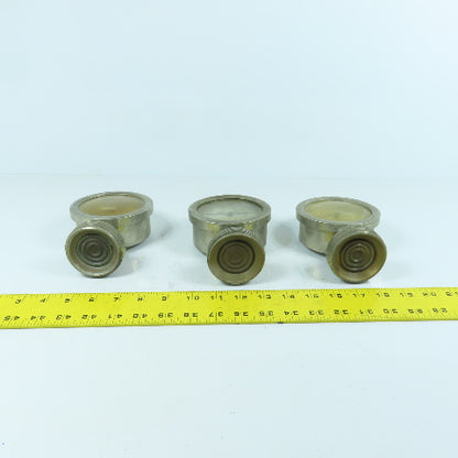Cherry Burrell Stainless Pressure Gauge With Diaphragm Parts/Repair Lot of 3