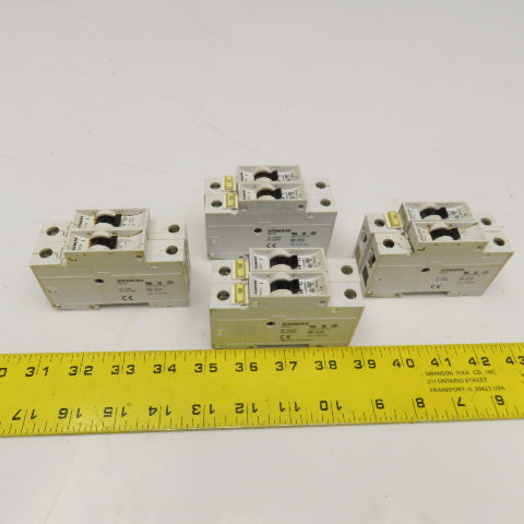 Siemens 5SX21 8A 230/400V Single Pole Circuit Breaker Lot Of 8