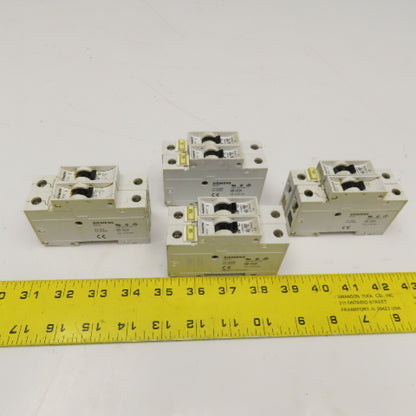 Siemens 5SX21 8A 230/400V Single Pole Circuit Breaker Lot Of 8