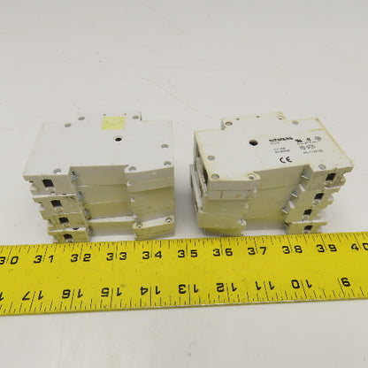 Siemens 5SX21 8A 230/400V Single Pole Circuit Breaker Lot Of 8