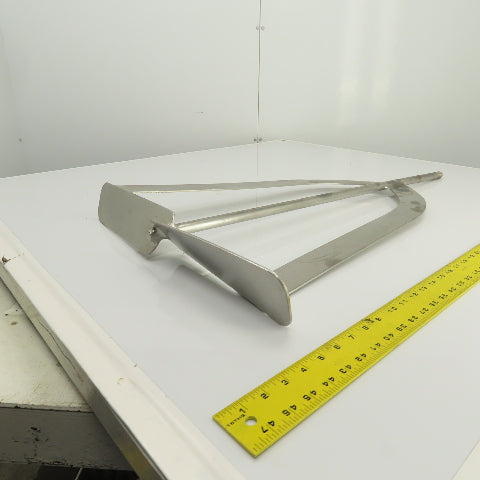 20" Stainless Steel Milk Tank Mixer Agitator 3/4"-10 Shaft 34-1/2" OAL