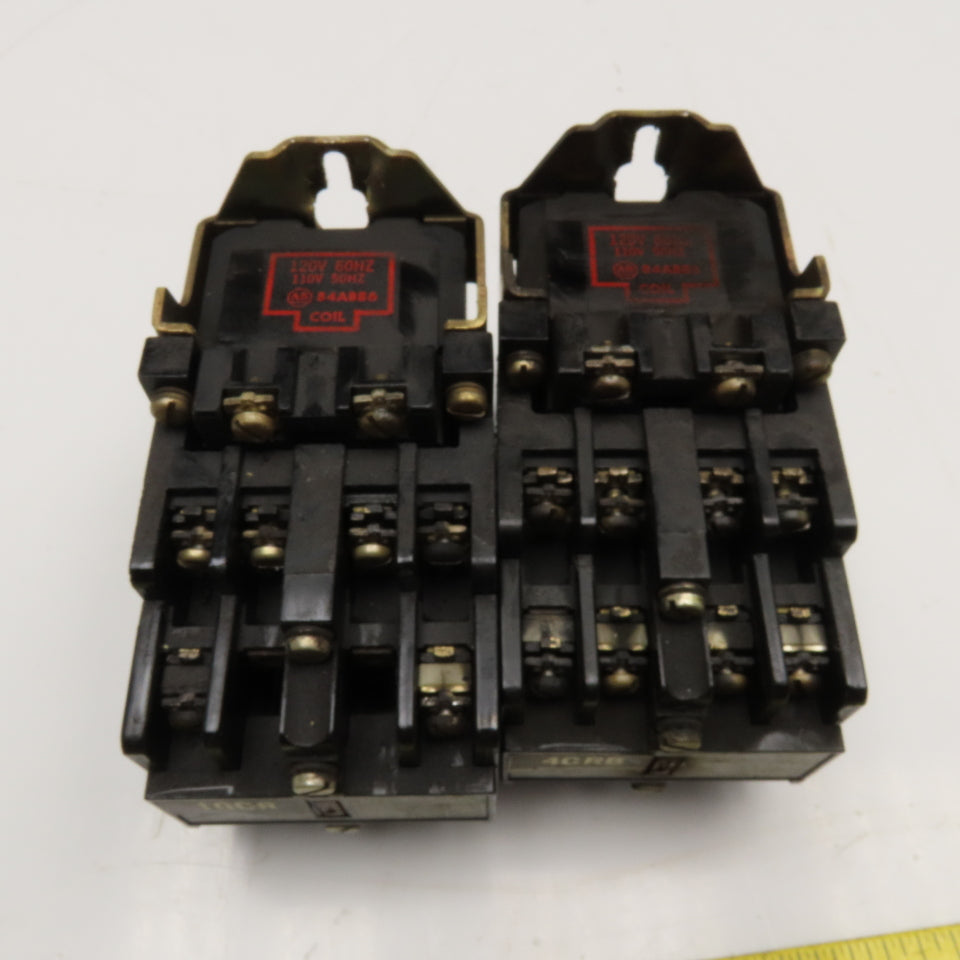 Allen Bradley 700-N800A1 AC Relay 60A 120-300VAC Lot Of 2