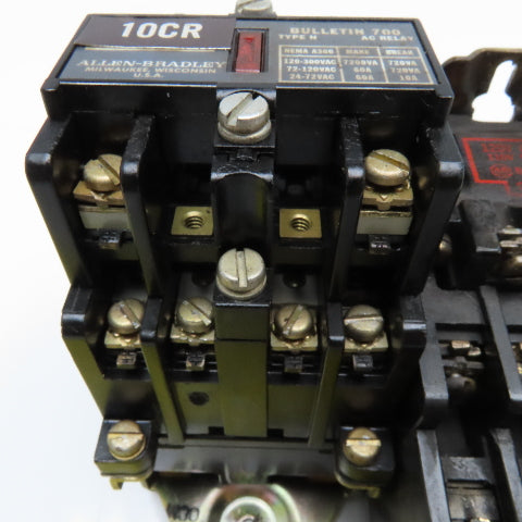 Allen Bradley 700-N800A1 AC Relay 60A 120-300VAC Lot Of 2