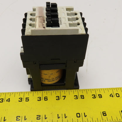 Siemens 3TF3100-0B 600V 10Hp 20A Contactor 24VDC Coil
