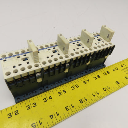 Telemecanique CA3KN 31BD 600V 8kVa Contactor 24VDC Coil Lot Of 4