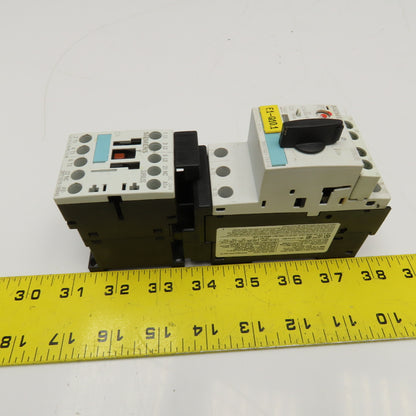 Siemens 3RT1015-1BB42 3RV1021-1KA10 600V Contactor 9-12.5A Trip 24VDC Coil