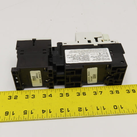 Siemens 3RT1015-1BB42 3RV1021-1KA10 600V Contactor 9-12.5A Trip 24VDC Coil