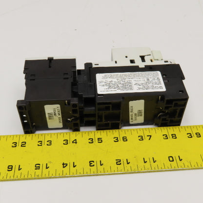Siemens 3RT1015-1BB42 3RV1021-1KA10 600V Contactor 9-12.5A Trip 24VDC Coil