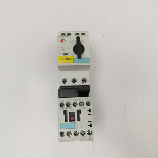 Siemens 3RT1015-1BB42 3RV1021-1KA10 600V Contactor 9-12.5A Trip 24VDC Coil