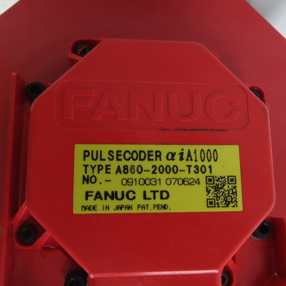 Fanuc A06B-0241-B100 1.8kW AC Servo Motor 2000RPM 255V 3PH W/ Pulsecoder
