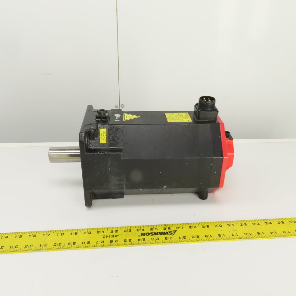 Fanuc A06B-0246-B400 3.0kW AC Servo Motor 2000RPM 234V 3PH W/ Pulsecoder & Brake