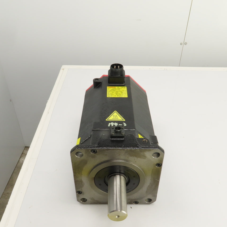Fanuc A06B-0246-B400 3.0kW AC Servo Motor 2000RPM 234V 3PH W/ Pulsecoder & Brake