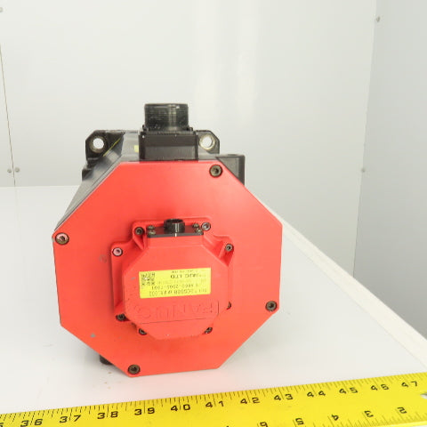 Fanuc A06B-0246-B400 3.0kW AC Servo Motor 2000RPM 234V 3PH W/ Pulsecoder & Brake