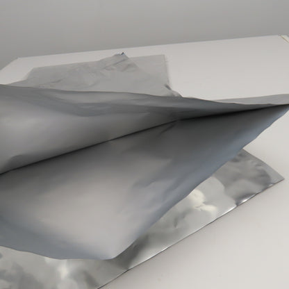 30" x 20" 7 Mil 5 Gal Mylar Heat Seal Open Bottom Storage Bags Lot Of 25