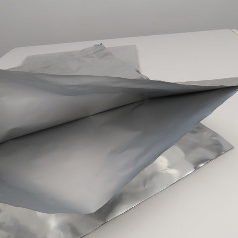 30" x 20" 7 Mil 5 Gal Mylar Heat Seal Open Bottom Storage Bags Lot Of 25