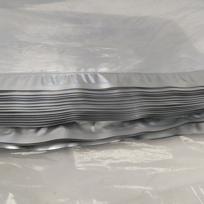 30" x 20" 7 Mil 5 Gal Mylar Heat Seal Open Bottom Storage Bags Lot Of 25