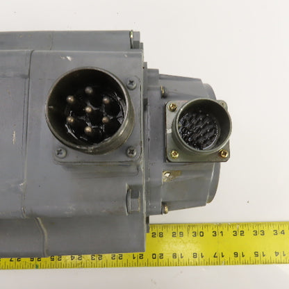 Mitsubishi HA100NC-S AC Servo Motor 35mm Shaft 2.0KW 2000RPM W/Encoder