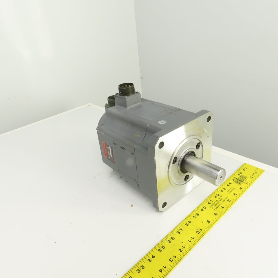 Mitsubishi HA100NC-S AC Servo Motor 35mm Shaft 2.0KW 2000RPM W/Encoder