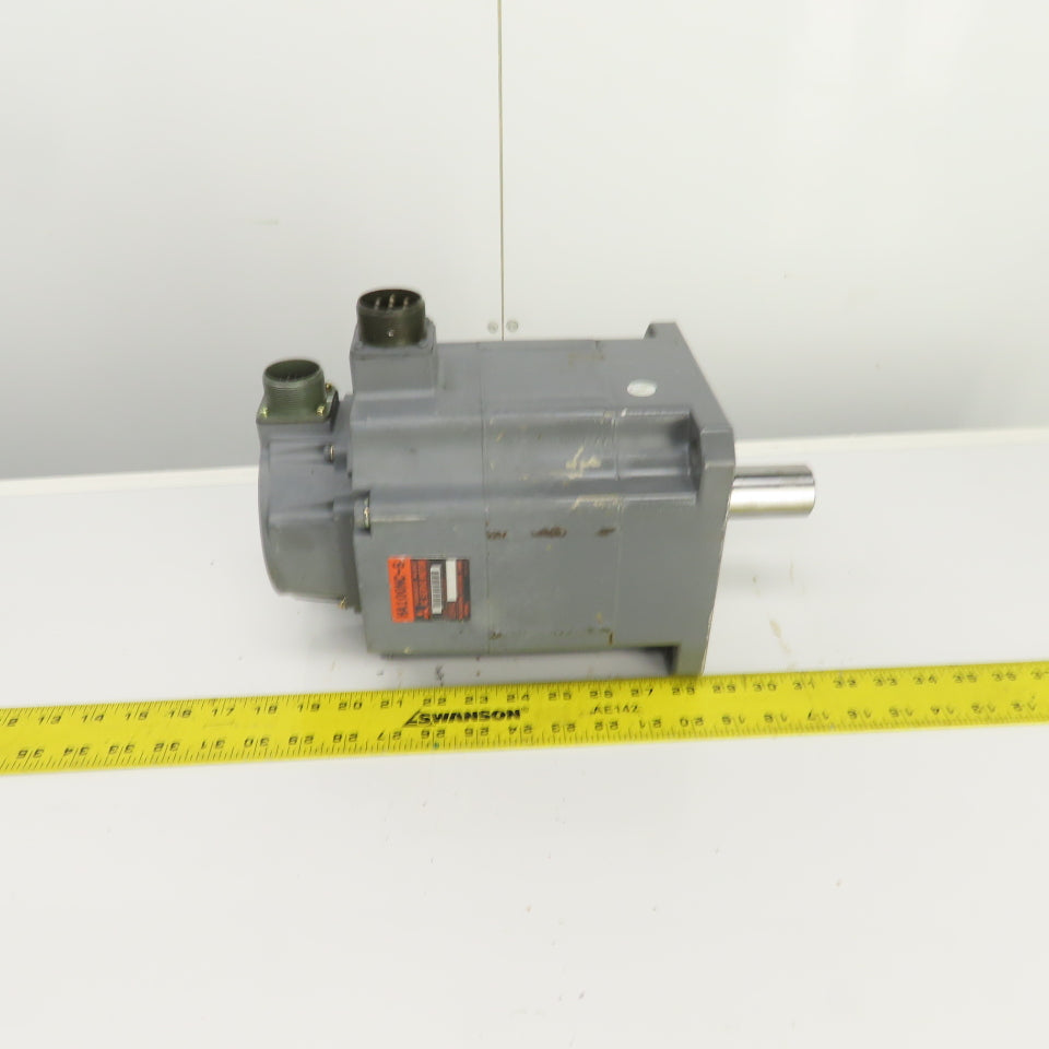 Mitsubishi HA100NC-S AC Servo Motor 35mm Shaft 2.0KW 2000RPM W/Encoder