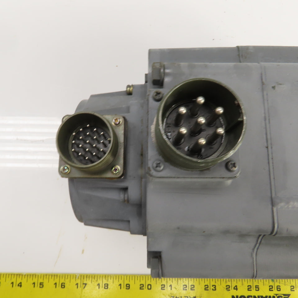 Mitsubishi HA100NC-S AC Servo Motor 35mm Shaft 2.0KW 2000RPM W/Encoder