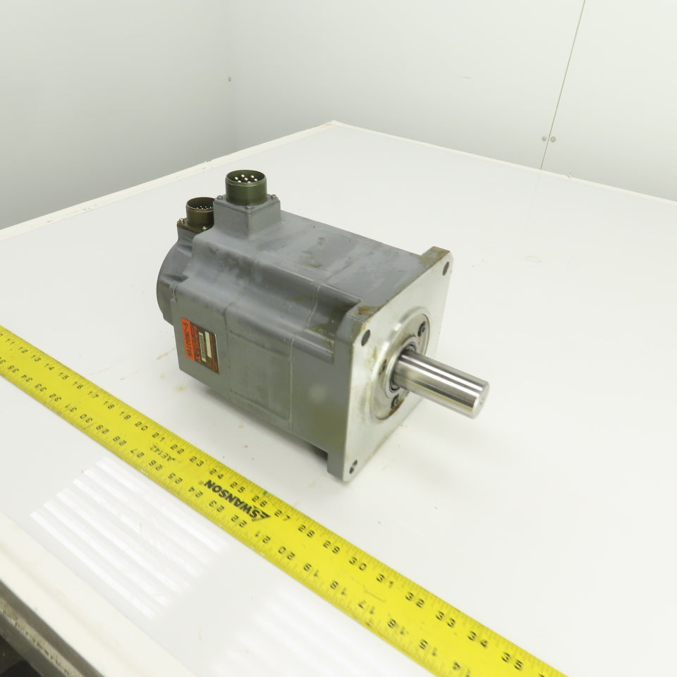 Mitsubishi HA100NC-S AC Servo Motor 35mm Shaft 2.0KW 2000RPM W/Encoder