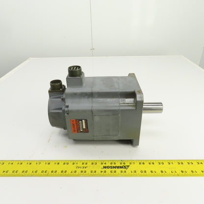Mitsubishi HA100NC-S AC Servo Motor 35mm Shaft 2.0KW 2000RPM W/Encoder
