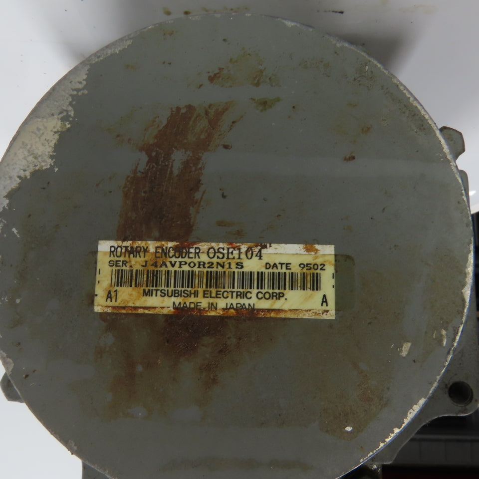 Mitsubishi HA100NC-S AC Servo Motor 35mm Shaft 2.0KW 2000RPM W/Encoder