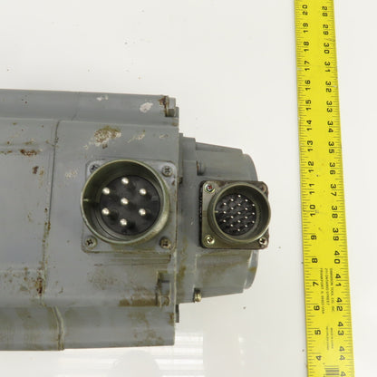 Mitsubishi HA100NC-S AC Servo Motor 35mm Shaft 2.0KW 2000RPM W/Encoder