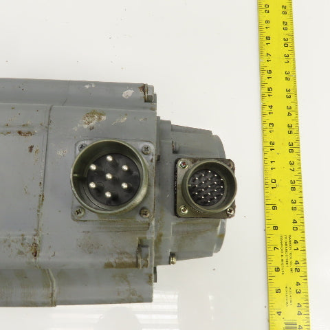 Mitsubishi HA100NC-S AC Servo Motor 35mm Shaft 2.0KW 2000RPM W/Encoder
