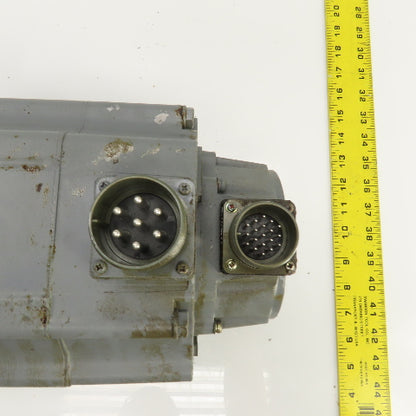 Mitsubishi HA100NC-S AC Servo Motor 35mm Shaft 2.0KW 2000RPM W/Encoder