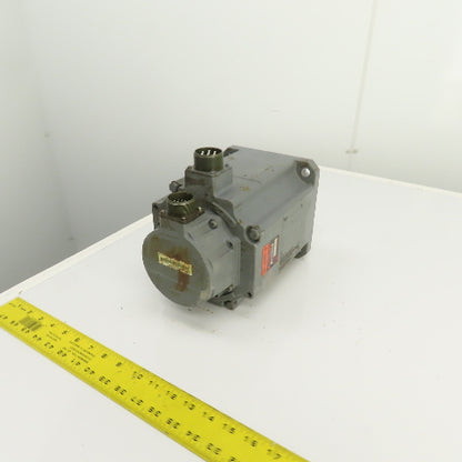 Mitsubishi HA100NC-S AC Servo Motor 35mm Shaft 2.0KW 2000RPM W/Encoder