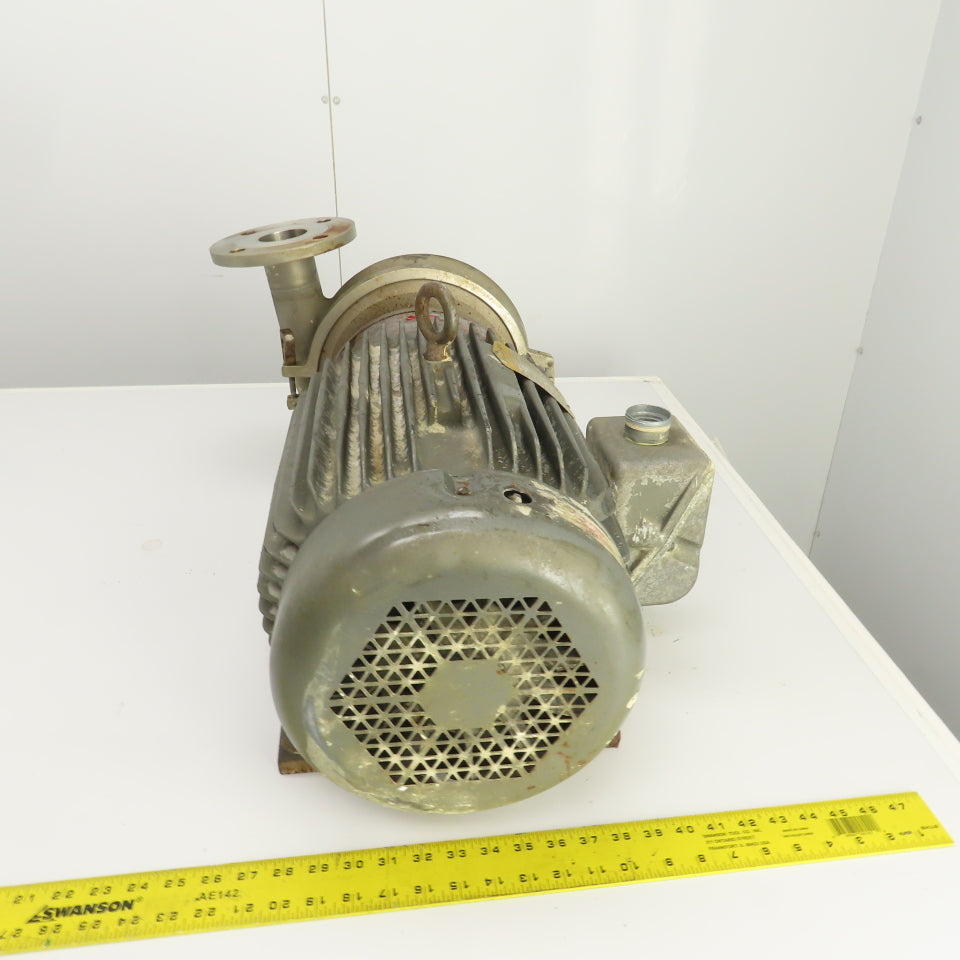Cherry Burrell U2085 20HP Sanitary Centrifugal Pump 230/460V 3PH 840GPM 342' H