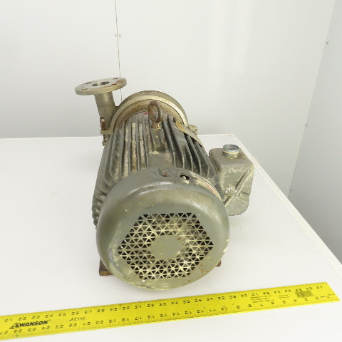 Cherry Burrell U2085 20HP Sanitary Centrifugal Pump 230/460V 3PH 840GPM 342' H