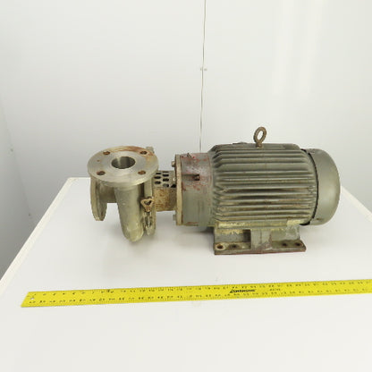 Cherry Burrell U2085 20HP Sanitary Centrifugal Pump 230/460V 3PH 840GPM 342' H