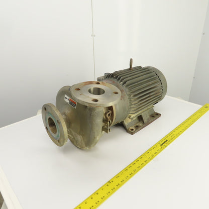 Cherry Burrell U2085 20HP Sanitary Centrifugal Pump 230/460V 3PH 840GPM 342' H