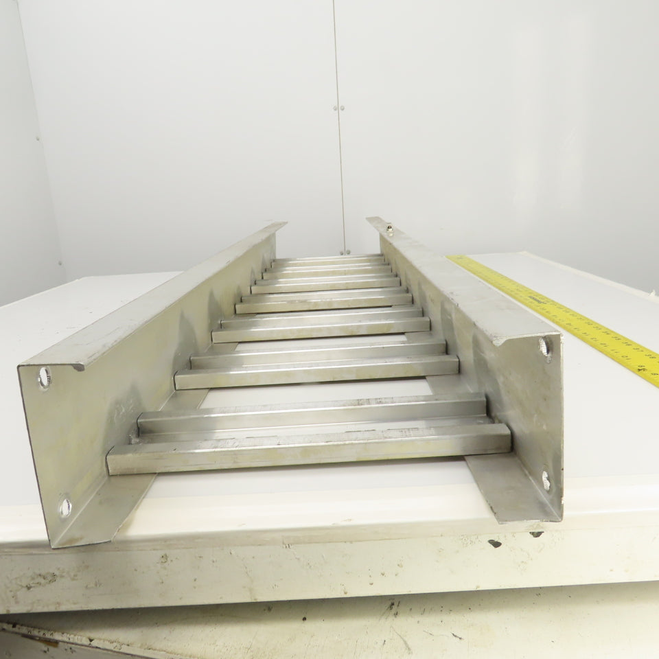 Square D Aluminum Ladder Cable Tray Straight Section 52" L x 12" W x 4-1/2" H