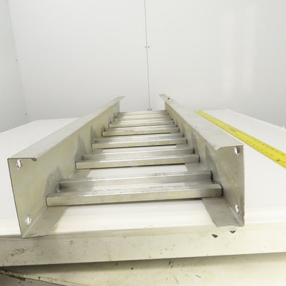Square D Aluminum Ladder Cable Tray Straight Section 52" L x 12" W x 4-1/2" H