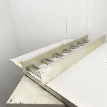 Square D Aluminum Ladder Cable Tray Straight Section 52" L x 12" W x 4-1/2" H