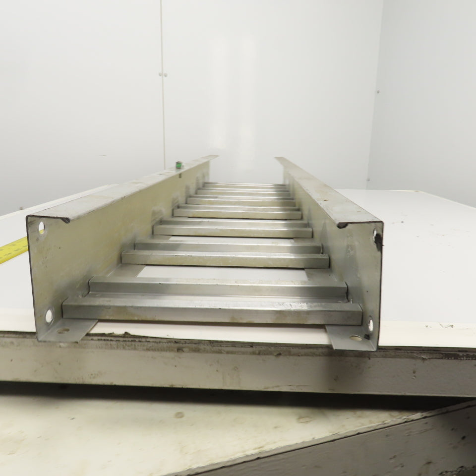 Square D Aluminum Ladder Cable Tray Straight Section 52" L x 12" W x 4-1/2" H