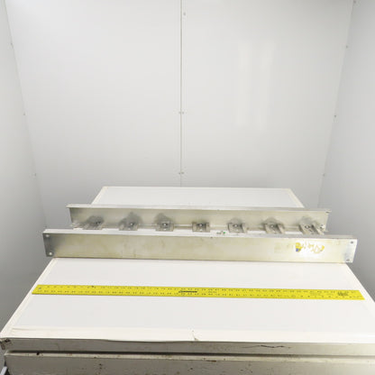 Square D Aluminum Ladder Cable Tray Straight Section 52" L x 12" W x 4-1/2" H
