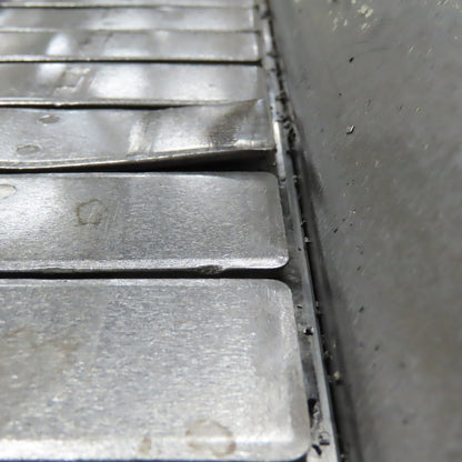 4-1/2" x 74" Steel Table Top Small Parts Conveyor 230/460V 60FPM