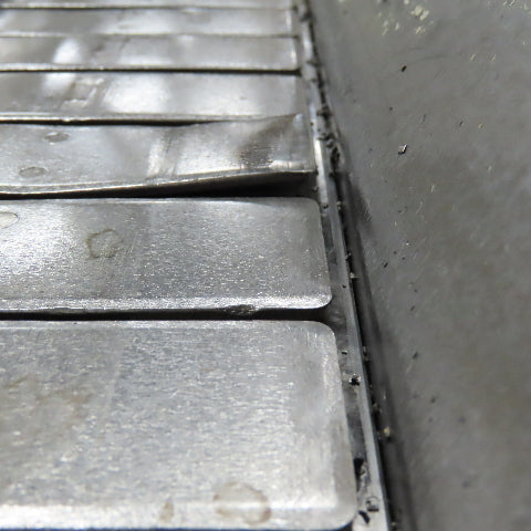4-1/2" x 74" Steel Table Top Small Parts Conveyor 230/460V 60FPM