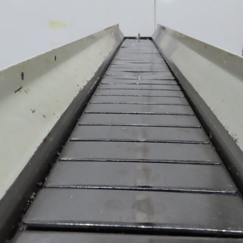 4-1/2" x 74" Steel Table Top Small Parts Conveyor 230/460V 60FPM