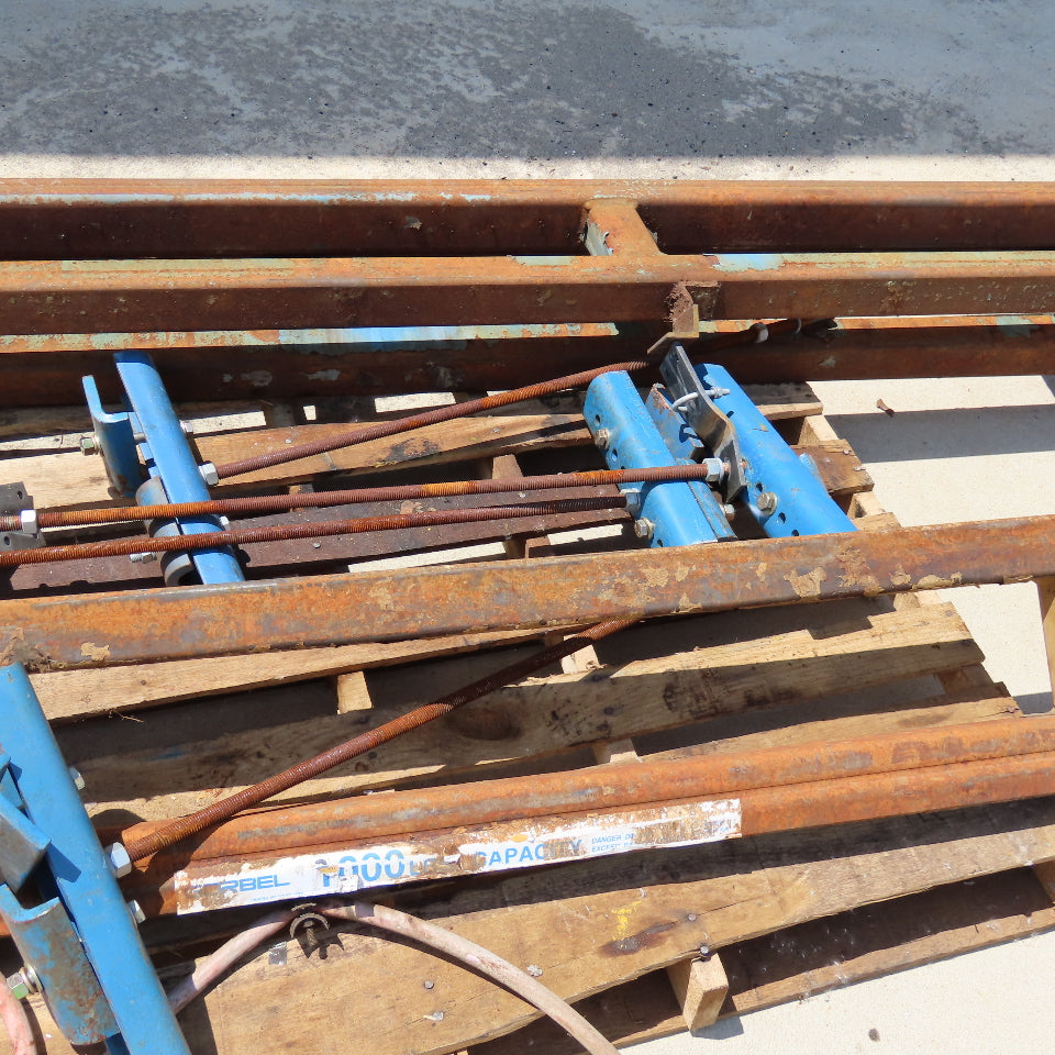 Gorbel 1000lbs. Ceiling Mount Bridge Crane 172'' Wide x 17' Run 14.5' Travel