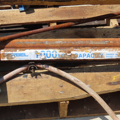 Gorbel 1000lbs. Ceiling Mount Bridge Crane 172'' Wide x 17' Run 14.5' Travel