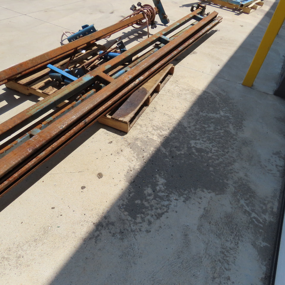 Gorbel 1000lbs. Ceiling Mount Bridge Crane 172'' Wide x 17' Run 14.5' Travel