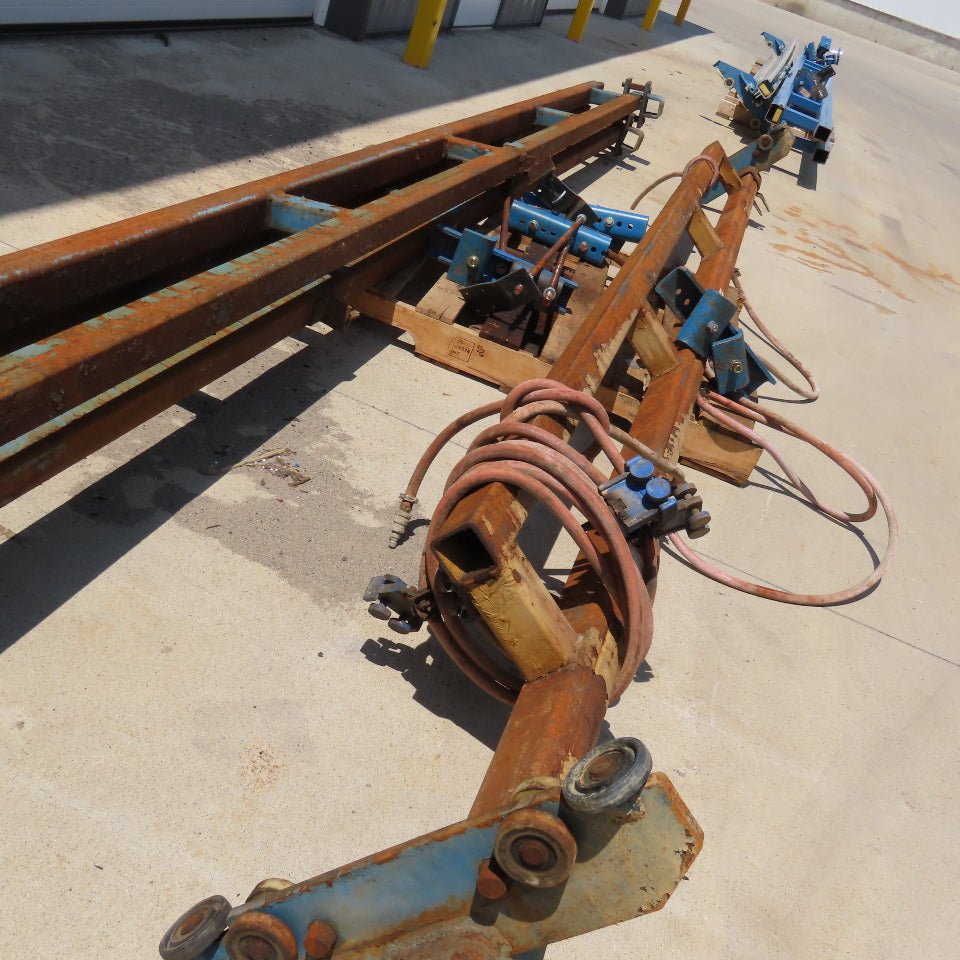 Gorbel 1000lbs. Ceiling Mount Bridge Crane 172'' Wide x 17' Run 14.5' Travel