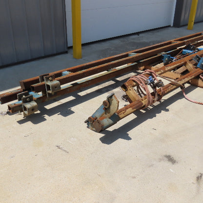 Gorbel 1000lbs. Ceiling Mount Bridge Crane 172'' Wide x 17' Run 14.5' Travel
