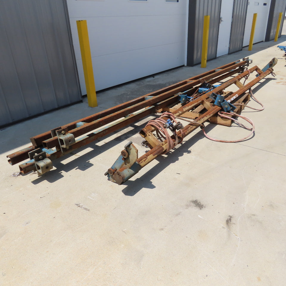 Gorbel 1000lbs. Ceiling Mount Bridge Crane 172'' Wide x 17' Run 14.5' Travel